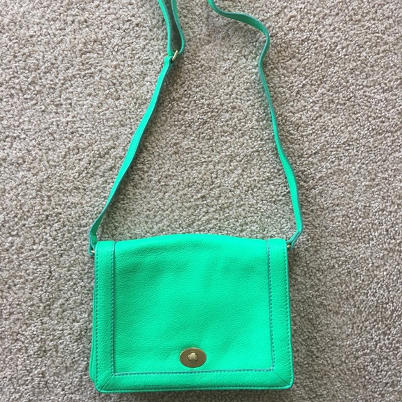 J. Crew Handbags - Jcrew green cross body bag